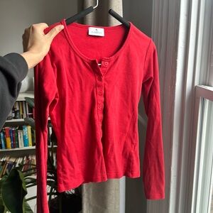 Gil Rodriguez FW ‘24 Red Tomate Sophie Cardigan Cotton Medium
